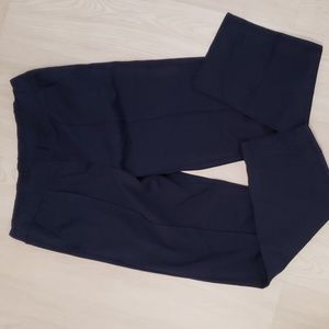 J Crew NWT Ponte pants navy sz M